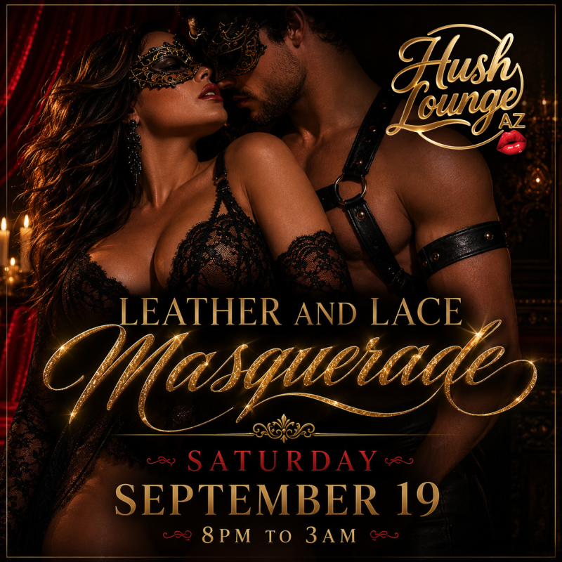 Official Leather and Lace Masquerade artwork